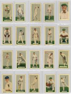 1936 Hoadleys Chocolates "Test Cricketers", complete set [40]. Fair/VG.