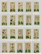 1936 Hoadleys Chocolates "Test Cricketers", complete set [40]. Fair/VG. - 2