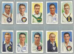 1938 Players "Cricketers 1938", complete set [50]. G/VG.