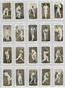 1938 Ogdens "Prominent Cricketers of 1938", complete set [50]. G/VG.