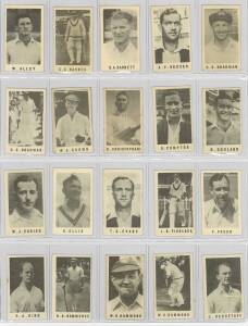 1946-47 Coles Stores (Australia) "Cricketers in Australia" (Backs without framelines), complete set [40]. G/VG.