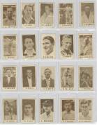 1946-47 Coles Stores (Australia) "Cricketers in Australia" (Backs with framelines), complete set [40]. Fair/VG. - 2