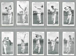 1953 Morning Foods "Test Cricketers, England - Australia, Coronation Year, 1953", complete set [25]. G/VG.