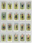 1904 Sniders & Abrahams "Australian Footballers", Series A, complete set [24] with blue framelines. Mainly G/VG.