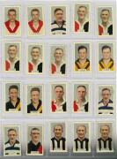 BALANCE OF FOOTBALL CARDS, c1905-2014, noted 1933 Godfrey Phillips (51); 1933 Allens (40); 1953 Argus Football Portraits (3); 1965 Mobil Footy Photos [40]; 1994 Telearch phonecards [4]; 1996 TipTop "Hyfibe Heroes" [38]; sticker albums; 2014 Micro-figures. - 3