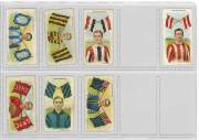 1913 Wills "Football Club Colours and Flags", almost complete set [25/28], all with Havelock Cigarettes on front. Poor/G. - 2