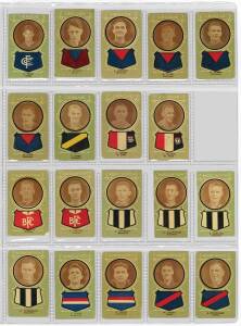 1933 Giant Licorice (Licorice Larks) "League & Association Footballers", part set [34/108]. Four trimmed, others Fair/VG.