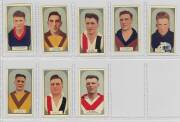 1933 Hoadleys "Victorian Footballers", part set [28/100]. Fair/VG. - 2