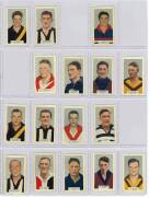 1933 Godfrey Phillips "Victorian Footballers" [39/50] & [26/75].Poor/VG.