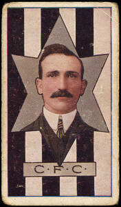 1912 Sniders & Abrahams "Australian Footballers", Series H (Stars), part set [23/60]. Poor/G.