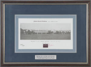 PHAR LAP, display comprising print "The Phar Lap Collection - The Maiden", signed by jockey Jack Baker, limited edition 235/250, window mounted, framed and glazed, overall 65x48cm. With CoA. Also book "The Phar Lap Collection" [Melbourne, 1996], superb co