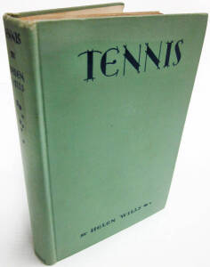 TENNIS LIBRARY, books (31) including "Tennis" by Helen Wills [New York, 1928]; "Fifty Years of Lawn Tennis in the United States" published by US Lawn Tennis Association [New York, 1931]; "The Davis Cup - Celebrating 100 Years of International Tennis" by E