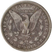 MORGAN SILVER DOLLARS: 1898-1921 Whitman push in album with 1898, 1898S & O, 1899S & O, 1900, 1900S & O, 1901S & O, 1902, 1902-O (6), 1903, 1903S, 1904, 1904S, 1921 and 1921 Peace (2). Mixed grades to EF+. - 2