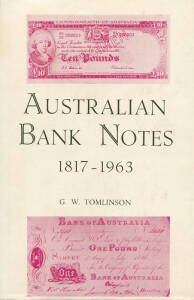 COINS & BANKNOTES group with "A brief sketch of the Coinage and Paper Currency of South Australia", Thomas Gill 1912, clipped front end page otherwise fine, retails $200+; "Coinage & Currency in NSW 1788-1829", "The Holey Dollars of NSW - Their Fate" & "J