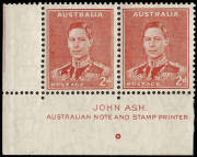 Wide range of pre-decimal issues to &pound;1 as singles, sets, blocks, imprint blks and pairs. With a few Roos, KGV incl. commemoratives, KGVI, QEII, officials and postage dues. Majority in packets**/*. Better items noted incl. KGVI 2d scarlet, Die II, no impri - 2
