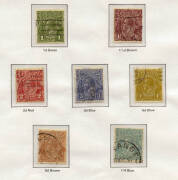 1966-90 used collection on Seven Seas hingeless pages and Hagners, plus hundreds of envelopes with various quantities of each issue, noticed 'Roos, KGV heads and h/values. Also AAT in quantity, a few postage dues, cinderellas, binders of mint & FDI PSEs a