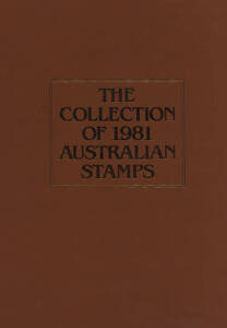 AUST. POST YEAR ALBUMS: 1981 (3), 1982 (2), 1983 (3), 1984 (2), 1985 (2), 1986, 1987, 1989, 1990 and 1991.