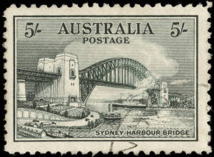 1932 5/- Bridge, superbly centered and VFU.