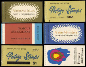 1966-99 range, incl. 1966 4c Registered Post, Helecon ink, Ed. V67/1, 1967 $1 Provisional, 9" X 4", Ed.V67/1, Prime Ministers, Famous Australians as well as Koala counts. Some duplicatiomn, FV alone $300+.