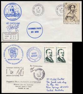 1981-88 French Antarctic Territories collection of FDCs interspersed with various expedition and commemorative covers. Many of the FDCs are unaddressed and the expedition covers etc. are with various cachets etc. a few being signed. Fine throughout, high 