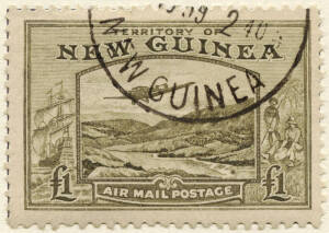 1935-9 (SG.204-5 & 212-225) &pound;2 & &pound;5 Bulolo Airmails plus 1939 &frac12;d - &pound;1 Airmails, complete set VFU. Cat.&pound;1390.