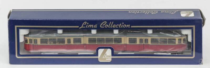 MODEL RAILWAYS: LIMA: A DC Innsbruck Tram Number 87 (208569). Mint in original cardboard packaging. (1 items)