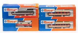 MODEL RAILWAYS: ROCO: Electric Locomotive 1099 03 &Ouml;BB Mariazellerbahn (33210), with rolling stock, comprising of &Ouml;BB 1st/2nd Class Composite Passenger Car (34000), &Ouml;BB 2nd Class Passenger Car (34001), &Ouml;BB 2nd Class Passenger Car (34007). All mint in origi