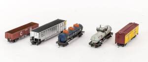 MODEL RAILWAYS: Group of Miscellaneous Model Train Rolling Stock of Different Manufacturers. All unboxed and mixed condition. (26 items)