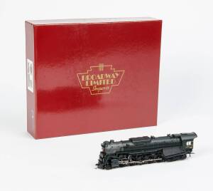 MODEL RAILWAYS: BROADWAY LIMITED: PARAGON SERIES PRR J1 2-1-4 #6170 steam locomotive with sound. NIB.