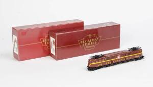 MODEL RAILWAYS: BROADWAY LIMITED: Pennsy GG1 Electric locomotive. #627; also, EMD E7A Southern Diesel locomotive #604. NIB. (2 items).