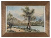 NA&Iuml;VE SCHOOL (19TH CENTURY) (Fishing by the Lake)
