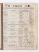 "The Evening Mail" [Ballarat], hardbound volume with run from Jan.5 1870 to June 28 1870.