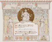 1901 FEDERATION - OPENING OF PARLIAMENT: Three invitations - Opening of Parliament Celebrations, 7 May Conversazione in the Exhibition Buildings; & 9 May Evening Reception.