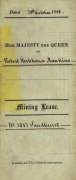 A fine 19th Century boomerang with incised decoration together with an interesting archive of material relating to Robert Parkhouse Hawkins including mining shares, lease etc., with accompanying facsimile note stating thate it was gifted to Hawkins in the - 2