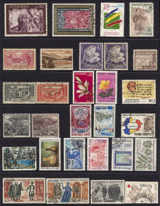 Collections in s/books or on Hagners. Majority used European incl. reasonable collections of Denmark, Luxembourg and USA. With smaller collections of Andorra, Faroe Islands (mainly**), France, Iceland etc. Incl. earlier issues and souvenir sheets. Fine th