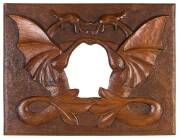 Two carved folk art picture frames, circa 1900  - 2