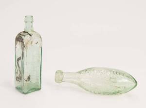 Greathead's Mixture V.C (Victoria Cross) bottle; together with Goulburn Valley Company torpedo bottle