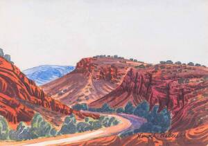 HENOCH RABERABA (1914-1975) (Outback Track)