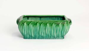 MELROSE WARE Australian pottery gumleaf planter