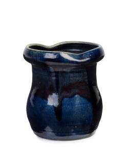 MERRIC BOYD blue glazed pottery vase