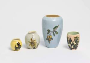 MARTIN BOYD Four assorted pottery vases