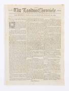 FIRST FLEET & BOTANY BAY: THE LONDON CHRONICLE. The first printed accounts of the Expedition to and the Settlement at Sydney Cove, in issues of the London Chronicle newspaper issued in early 1789:  February 26-28, 1879: Regarding the safe arrival of Commo