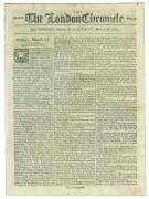 FIRST FLEET & BOTANY BAY: THE LONDON CHRONICLE. The first printed accounts of the Expedition to and the Settlement at Sydney Cove, in issues of the London Chronicle newspaper issued in early 1789:  March 26-28, 1789: A very lengthy article covering nearly