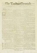 BOTANY BAY: THE LONDON CHRONICLEOctober 31 - November 3, 1789: This edition includes a small entry regarding a group of three felons who had previously "rejected his Majesty's [offer of] clemency on condition of being transported to Botany Bay" but who ha