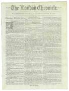 A LETTER FROM A CONVICT TO HIS WIFE: THE LONDON CHRONICLEOctober 15-18, 1791: A convicted highway robber sent to Botany Bay "for the term of his natural life" writes from Port Jackson "...If you can send me any thing without distressing yourself, soap and