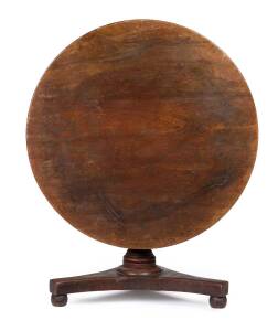 An Australian circular cedar supper table, circa 1835