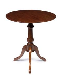A cedar circular occasional table, 19th century