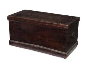 A carpenters tool trunk, Australian red cedar, 19th century fitted with compartment and drawers