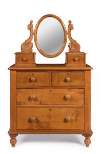 A huon pine Duchess chest, circa 1880