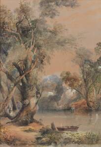 HENRY DAVIES (1831-1868) (On the Yarra), 1867